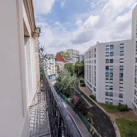 Appt 1 Bdr 2p Proche Buttes Chaumont Apartment